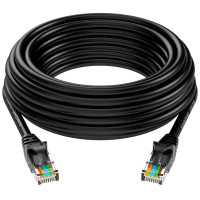 山泽 (SAMZHE)CAH-6030六类CAT6千兆极速八芯双绞网络跳线电脑连接线黑色3米