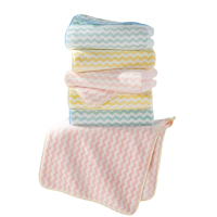 洁玉(Jeyu) 寓.欧洛四季毛巾组合DSJ-2314毛巾*4条(粉2条+绿2条)