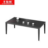 圣斯顿 S-SR355现代简约岩板茶几1200*600*430mm(张)黑色