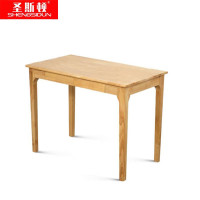 圣斯顿 SZ-S10550实木书桌电脑桌1000*550*750mm(单位:张)原木色