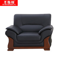 圣斯顿 S-HB86311-1 1100*850*860mm 单人位沙发牛皮 张 黑色