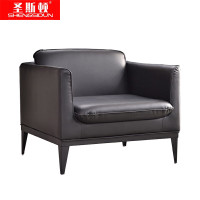 圣斯顿HFA11-1单人位西皮沙发800*730*750mm(单位:张)黑色