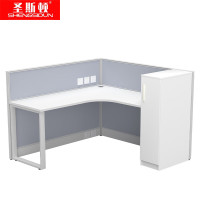 圣斯顿S-HB16165屏风卡座含更衣柜1600*1600*1150mm(套)银灰色