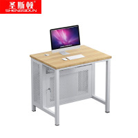 圣斯顿S-JX806073电脑桌800*600*730mm(单位:张)浅胡桃