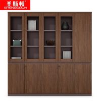 圣斯顿AF-20113五门文件柜书柜2000*400*2000mm(单位:组)红橡木色