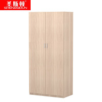圣斯顿 SF2411G80D现代板式双人衣柜800*500*1900mm(单位:张)浅橡色