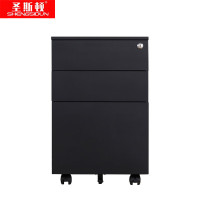 圣斯顿 SDC-0508-BK侧拉黑活动柜高600*宽390*深500mm(单位:台)