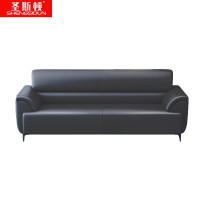 圣斯顿 HB-2080简约三人位西皮沙发2000*800*800mm(张)黑色