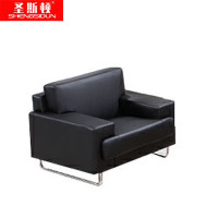 圣斯顿 HF1713-1单人位西皮沙发1000*860*770mm(单位:张)黑色