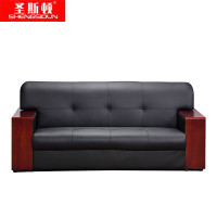 圣斯顿 SD-SF19075BK三人位西皮沙发1860*750*830mm(单位:张)黑色