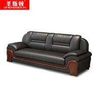 圣斯顿 SD-SF22588BK三人位西皮沙发2250*880*900mm(单位:张)棕色