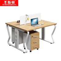 圣斯顿S-GY11202二人位职员办公桌电脑桌(含柜椅)1200*1200*750mm (套)