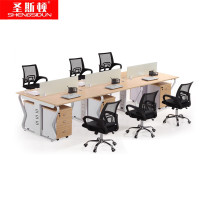 圣斯顿S-GY11206六人位职员办公桌电脑桌(含柜椅)3600*1200*750mm (套)