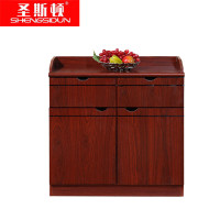 圣斯顿S-HB8040中式茶水柜800*400*850mm(单位:台)胡桃色