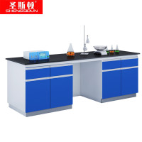 圣斯顿S-LH25758钢木结合试验台2500*750*800mm(张)宝蓝色