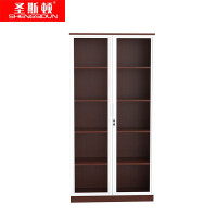 圣斯顿 HB-9040TB板式通玻文件柜900*400*2000mm(单位:台) 胡桃色