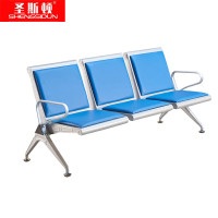 圣斯顿LK-YX6578钢制排椅三人位1750*650*780mm(单位:张) 蓝色
