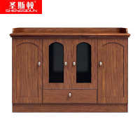 圣斯顿 RY-T1217中式油漆款茶水柜1200W×400D×850H(单位:台)胡桃色