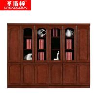圣斯顿 B-3103AB中式文件柜书柜2400*420*2000mm(台)红胡桃色
