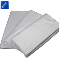 安居先森袋平口垃圾袋大小号铁路物业家庭清洁加厚45*50cm一包100只白色 起订量:5