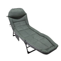 三极 TP1080 美式折叠床躺椅办公室午睡午休床简易单人床 绿色