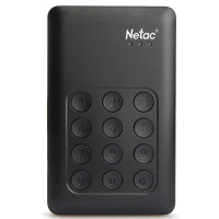 朗科(Netac) 移动硬盘 K588 1T USB3.0 按键密码黑色