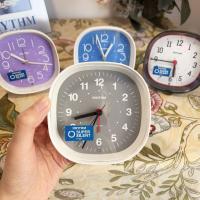 RHYTHM 丽声闹钟表卧室学生儿童房床头钟卡通小夜灯8RE674WR03