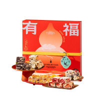 雅觅 四季长安·瑞雪 什锦雪花酥礼盒880g