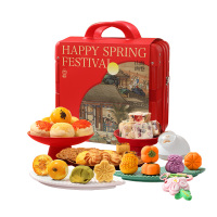 雅觅 山河颂·山海画卷 什锦年货综合大礼包1660g