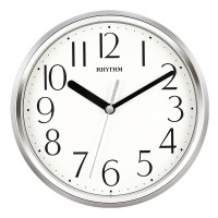 RHYTHM 丽声日本丽声挂钟客厅卧室简约钟表装饰创意家用座挂一体石英钟 CMG890ER19