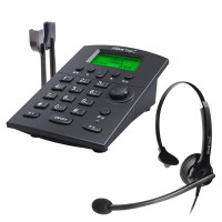 北恩(HION) U805+DH100 双卡双待无线录音电话机呼叫中心电话盒话务员客服移动插卡座机电脑拨号电话管理系统