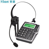 北恩(HION) U830+FOR630 录音电话机座机自动录音电话盒呼叫中心耳机耳麦电话套装来电弹屏带软件(接固话线)