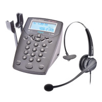 北恩(HION) VF560+FOR900呼叫中心客服专用耳麦电话机电销坐席话务员耳机座机 选配FOR900单耳