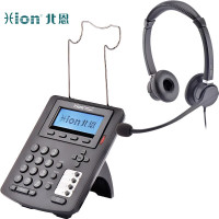 北恩(HION) S320P VOIP网络电话机耳机套装IP话机 S320P话盒+FOR900D降噪双耳