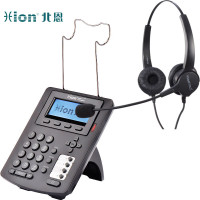 北恩(HION) S320P VOIP网络电话机耳机套装IP话机 S320P话盒+FOR630D降噪双耳
