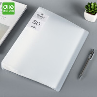 递乐(DiLe) 12180 白色 80页资料册 5个装