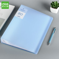 递乐(DiLe) 12180 淡蓝色 80页资料册 5个装