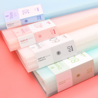 递乐(DiLe) 12140 湖绿色 40页资料册 A4插页档案夹 5个装