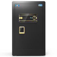 虎牌 保险柜家用办公小型指纹密码WiFi保管柜全钢防盗入墙入柜保险箱 博瑞系列 70cm 钢琴黑