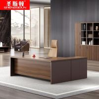 圣斯顿 AD-16162 班台办公桌1600*800*750mm(单位:张)红橡色