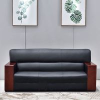 圣斯顿HF-1341-3 三人位真皮沙发W1860*D750*H800mm(张)黑色