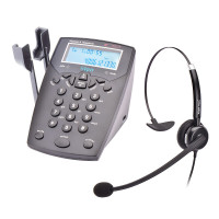 北恩(HION) VF560+NH68 呼叫中心客服专用耳麦电话机电销坐席话务员耳机座机 选配NH68 单耳