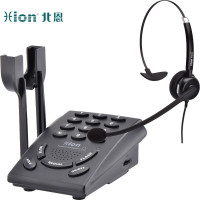 北恩(HION) VF600 耳机电话机套装话务员电话客服外呼叫中心固定电话座机 V600+选配 NH68