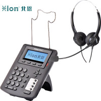 北恩(HION) S320P VOIP网络电话机耳机套装 IP话机 S320P话盒+FOR600D双耳