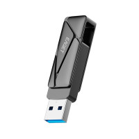 忆捷(EAGET)极速固态U盘 USB3.2 Type-C双接口 读速500MB/S手机固态优盘 HS66-256G