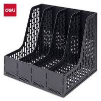 得力(deli) DP531 四联文件框(黑色)(袋)