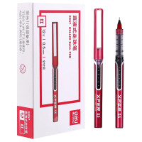 得力(deli) 直液式中性笔s657 书写用笔类用具 0.5mm 黑色 12支