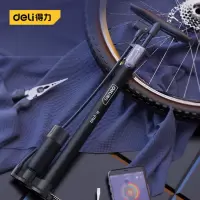 充气泵 得力/deli DL-QT002 指针 单缸 手动