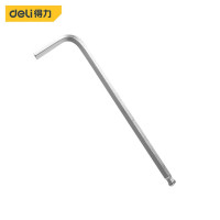 得力(deli)10把装 DL332x5 公制特长球头内六角扳手 螺丝刀 内六方扳手 2.5MM
