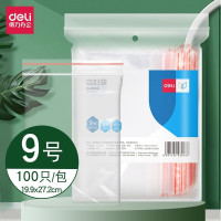 得力(deli) 透明自封袋 包装袋 自封袋 3028 4包装